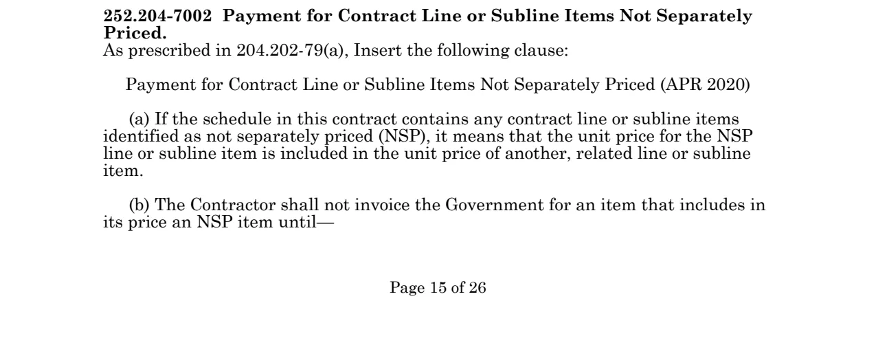Source page for 252.204-7002