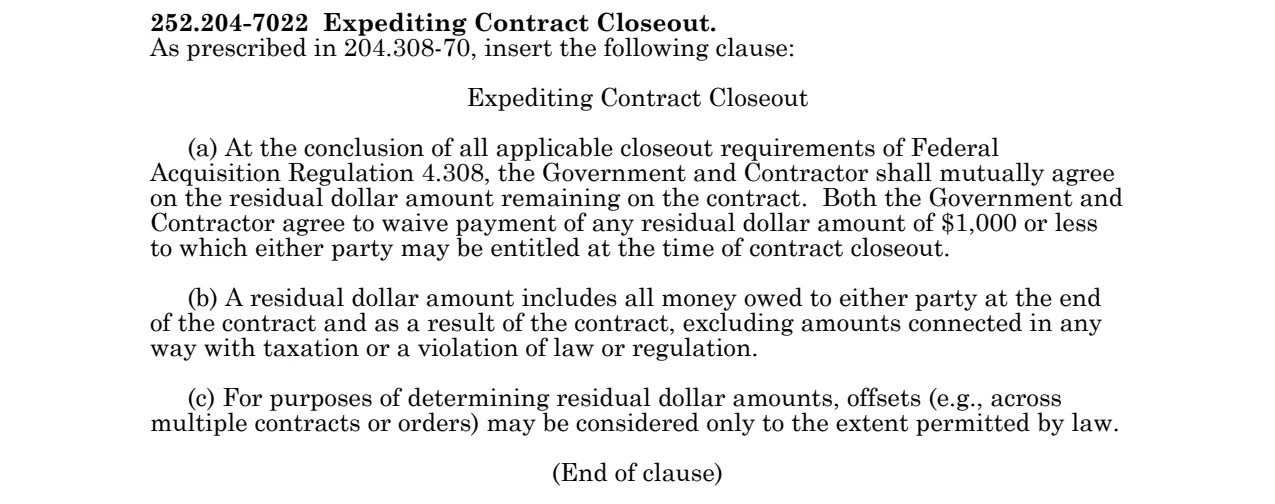Source page for 252.204-7022