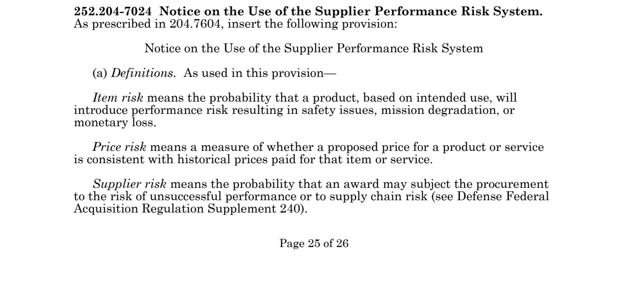 Source page for 252.204-7024