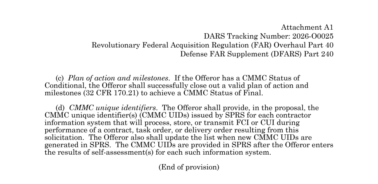 Source page for 252.204-7025