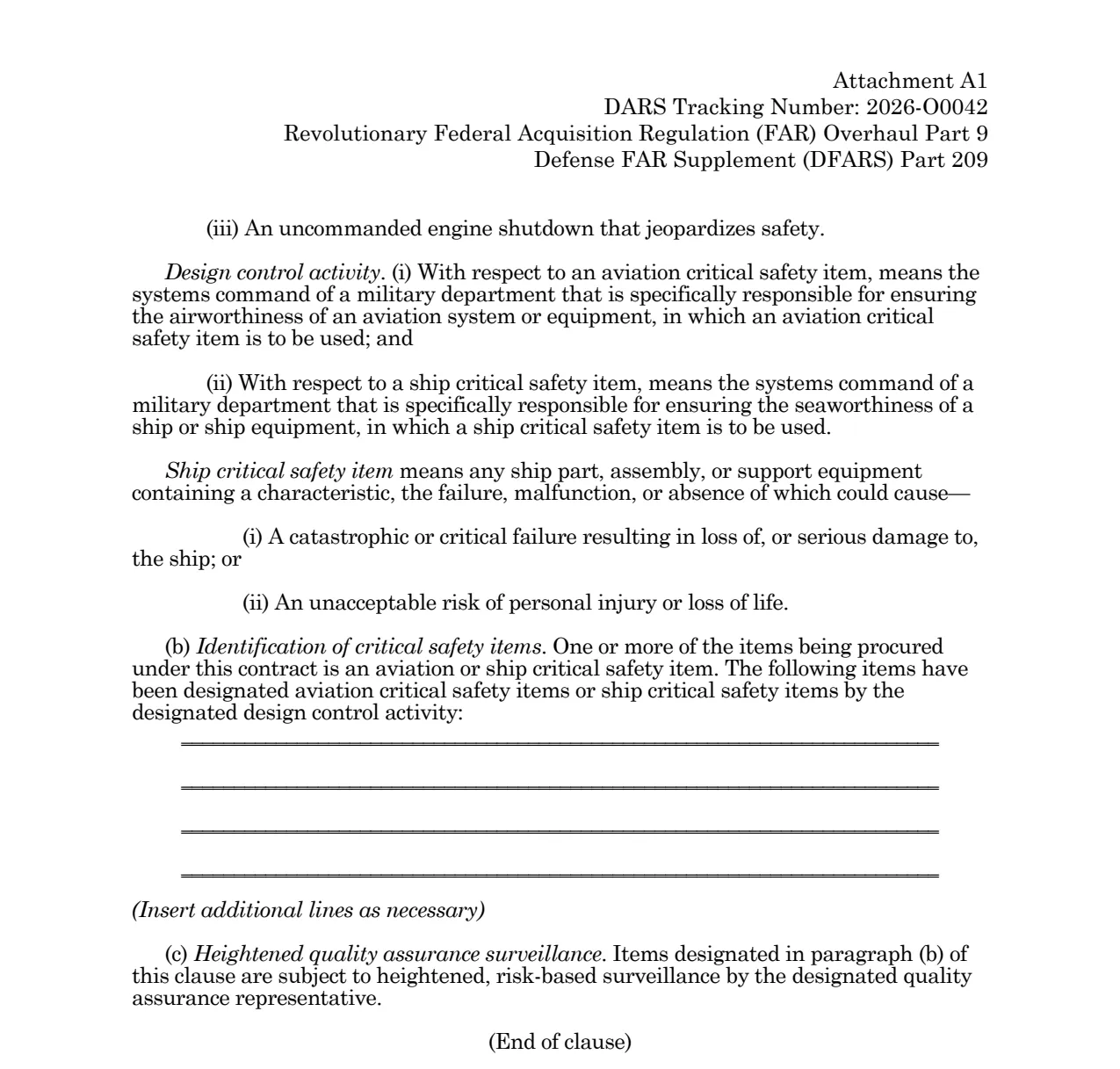 Source page for 252.209-7010