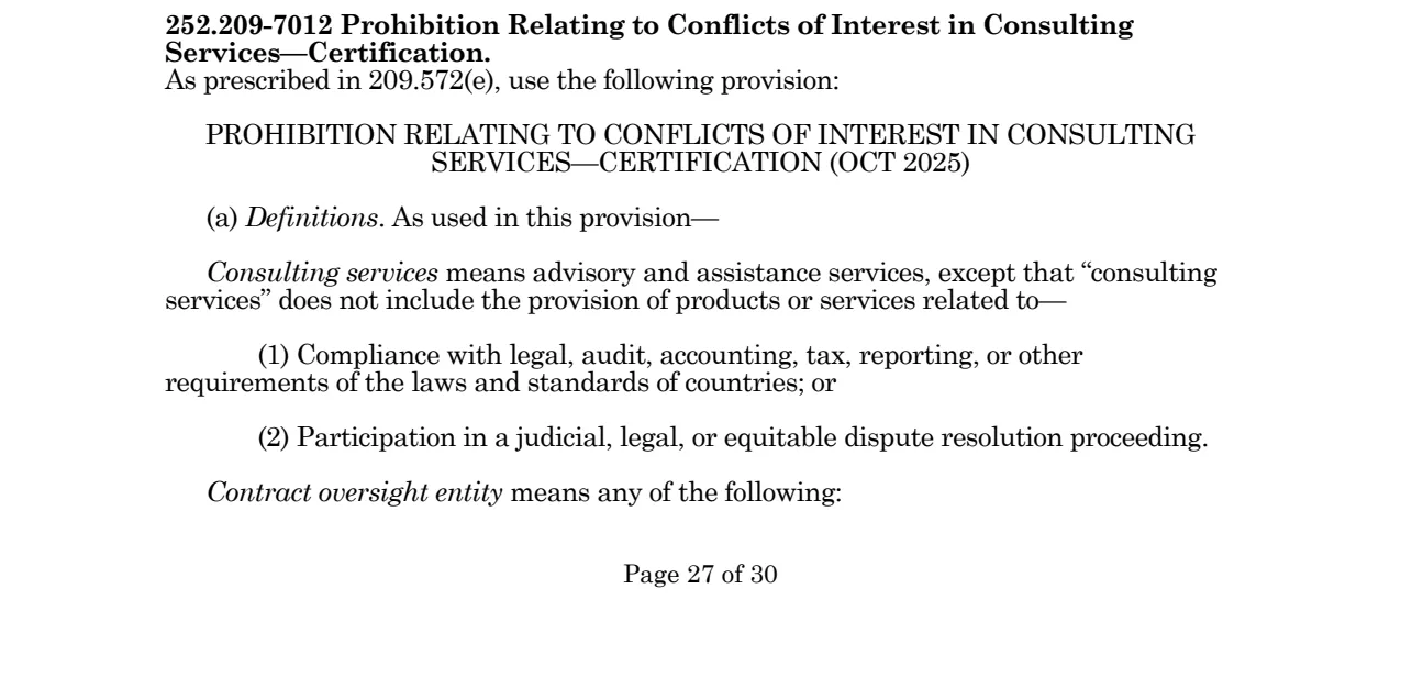 Source page for 252.209-7012