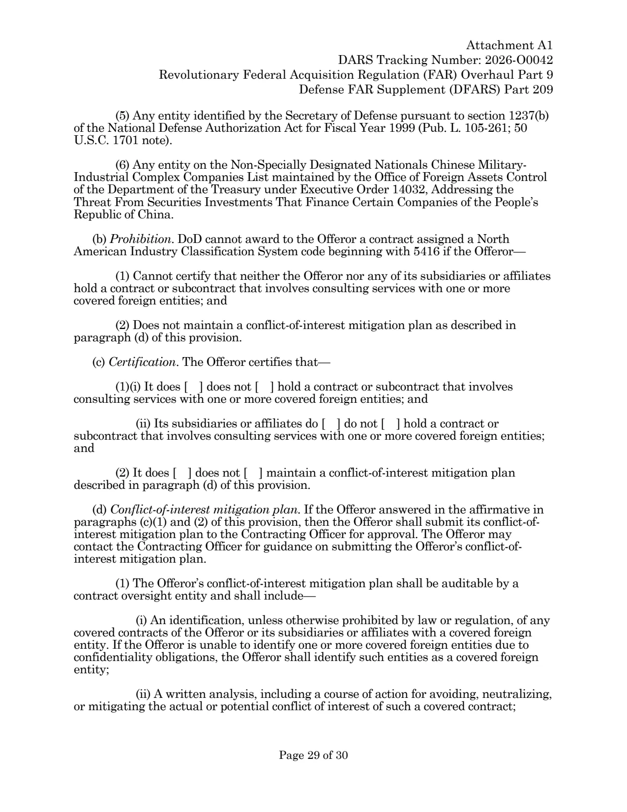 Source page for 252.209-7012