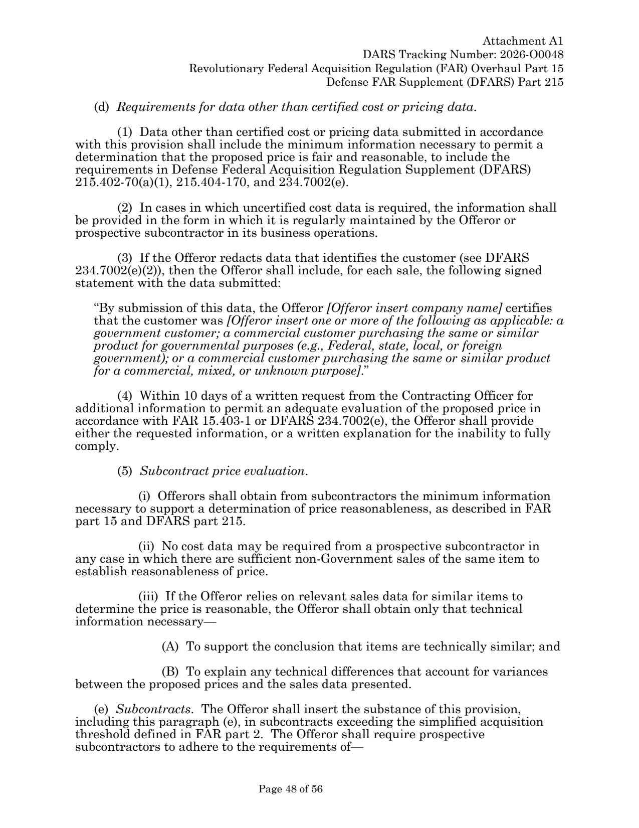 Source page for 252.215-7994