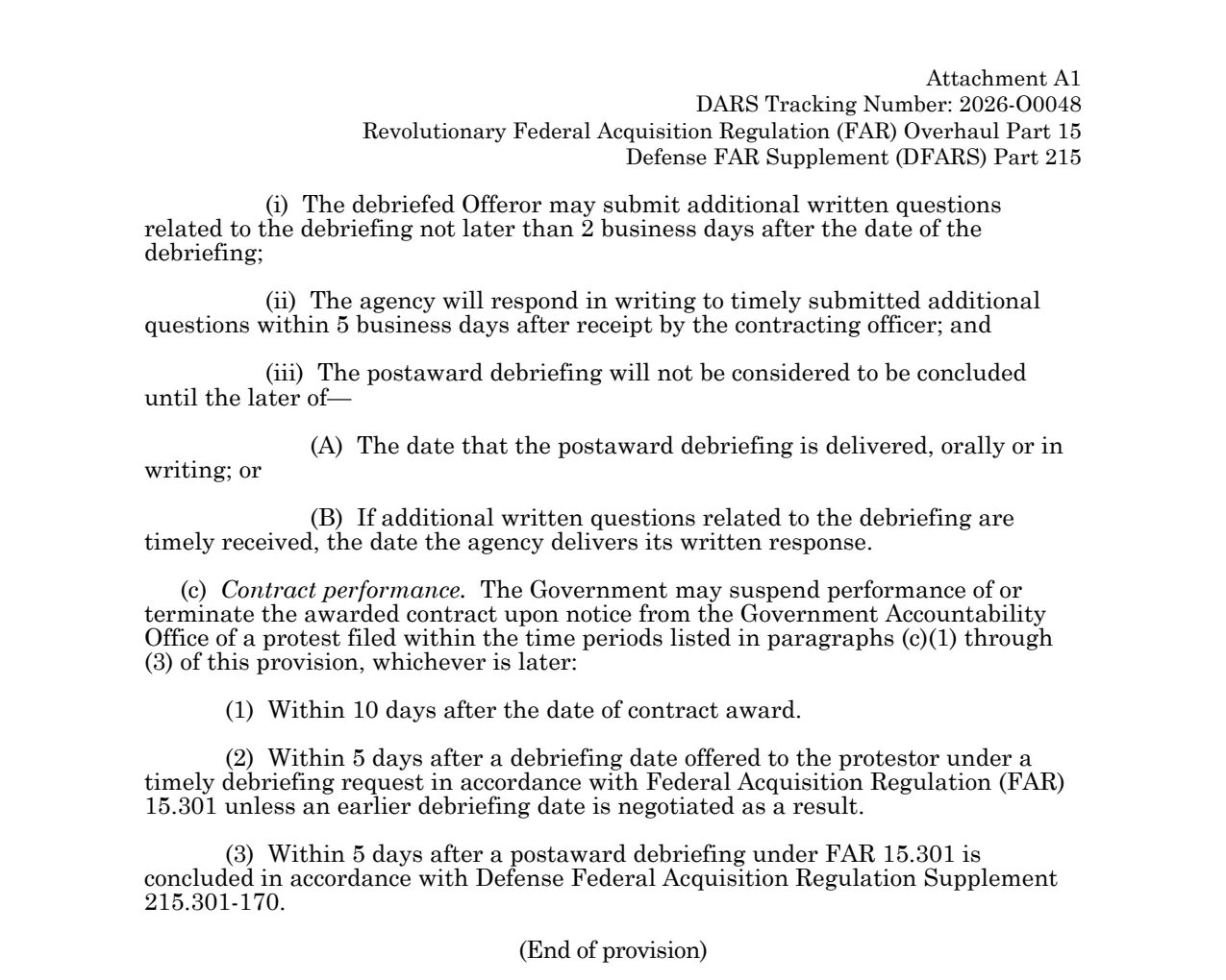 Source page for 252.215-7996