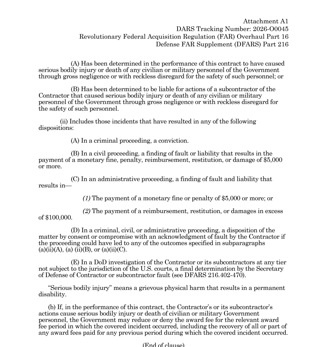 Source page for 252.216-7003