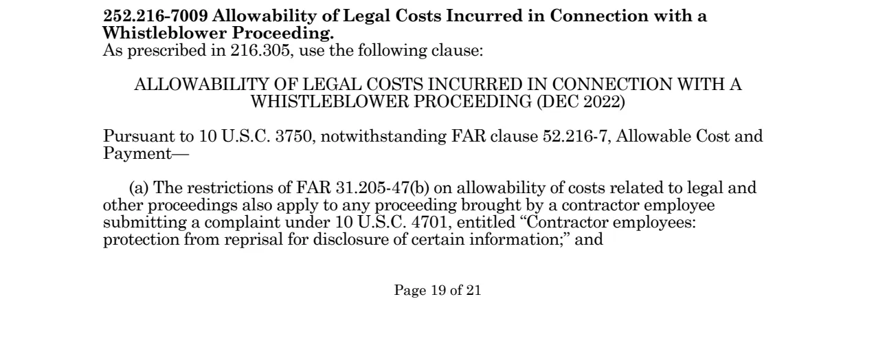 Source page for 252.216-7009
