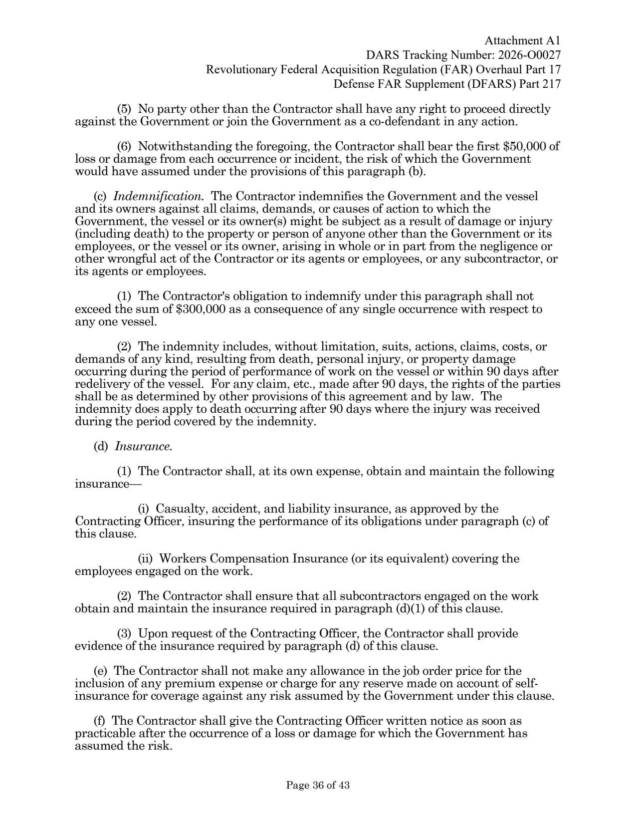 Source page for 252.217-7012