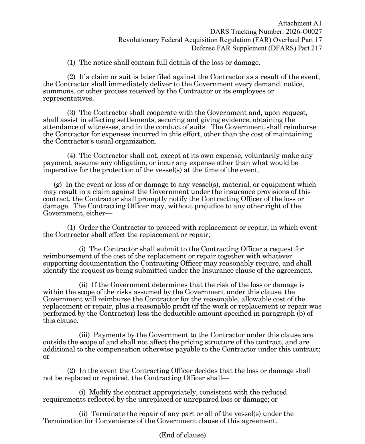 Source page for 252.217-7012