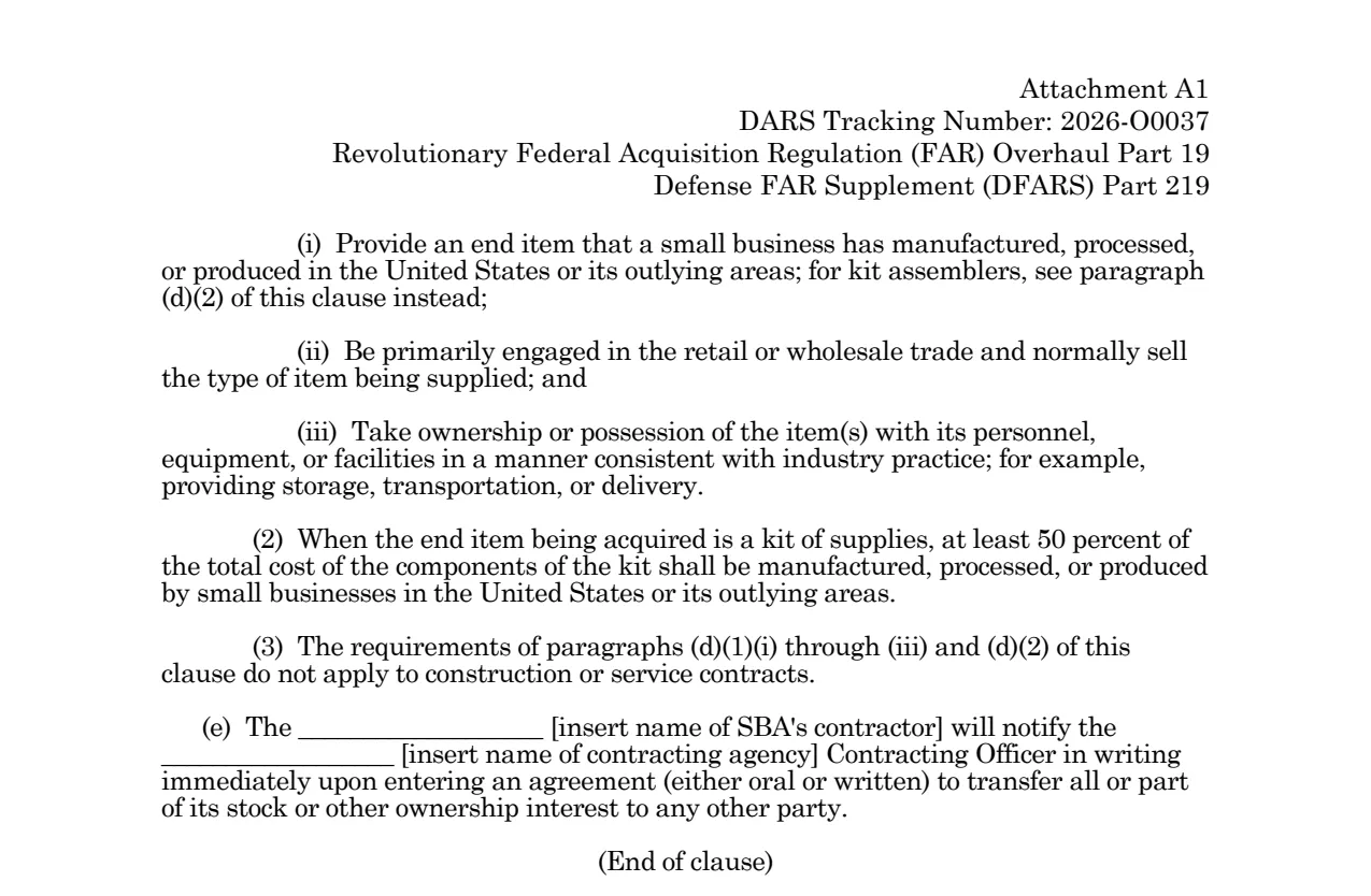 Source page for 252.219-7010