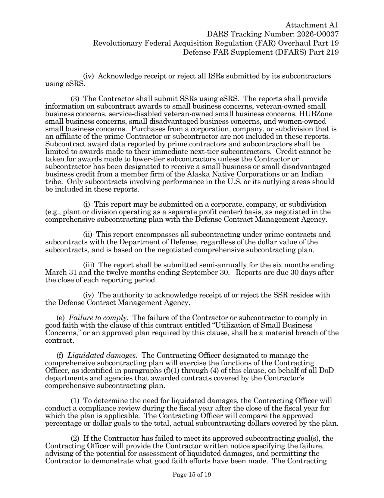 Source page for 252.219-7997