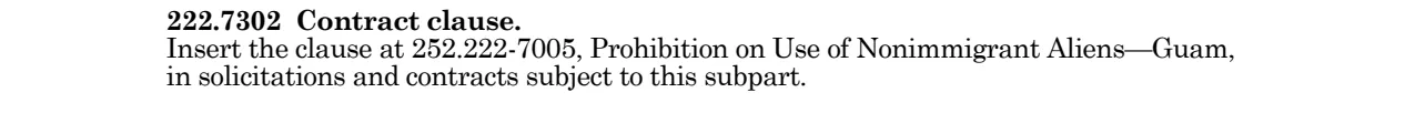 Prescription for 252.222-7005