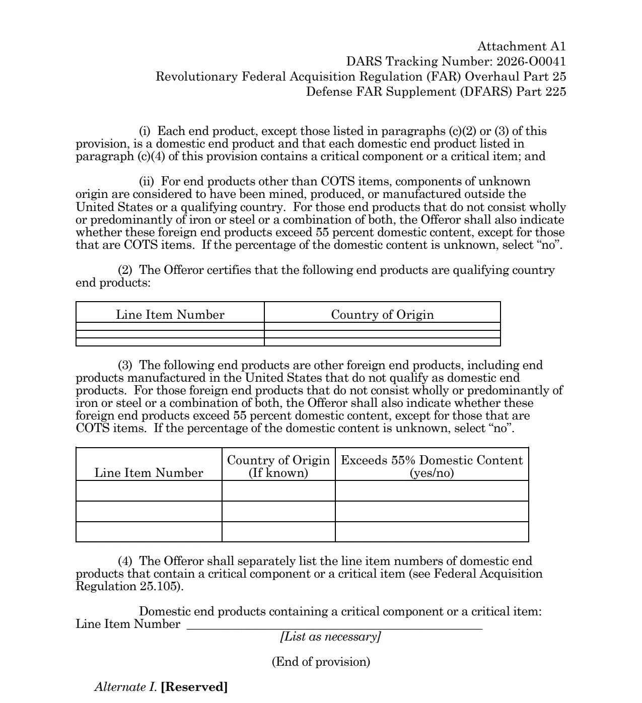 Source page for 252.225-7000