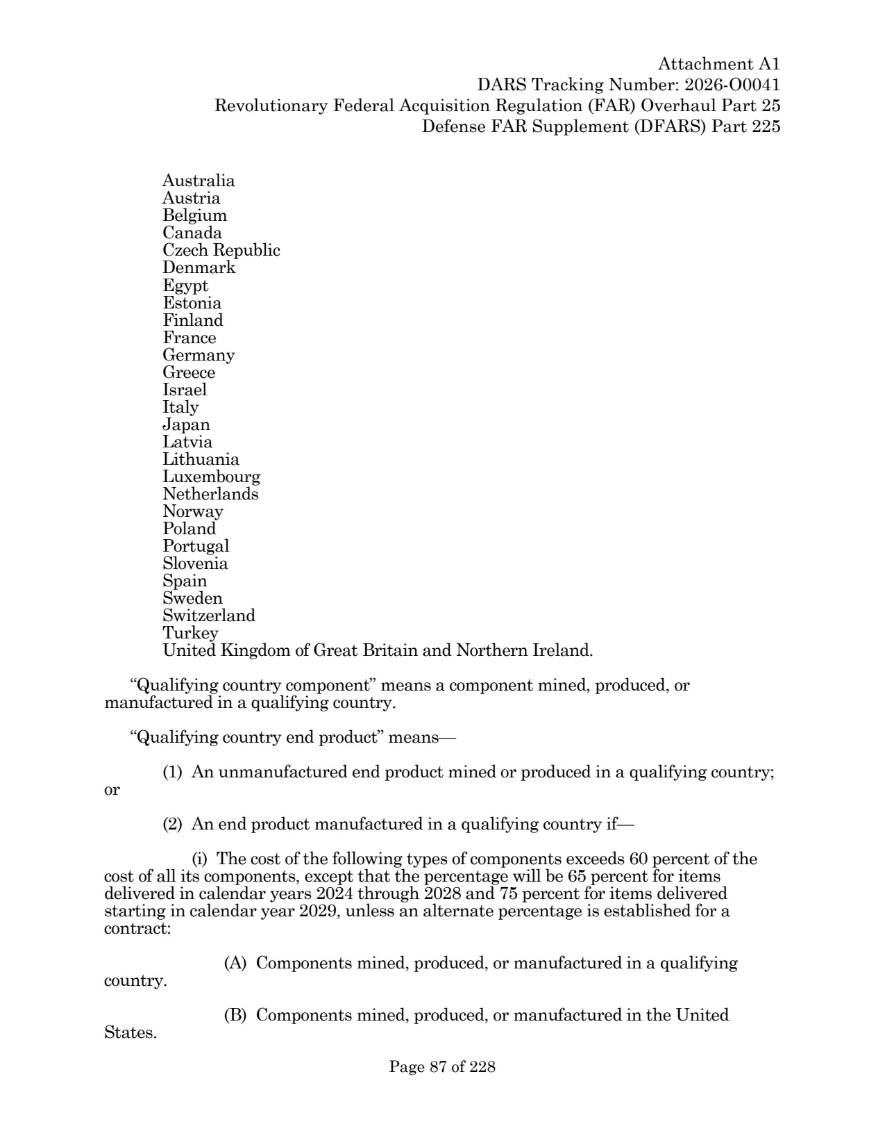 Source page for 252.225-7001