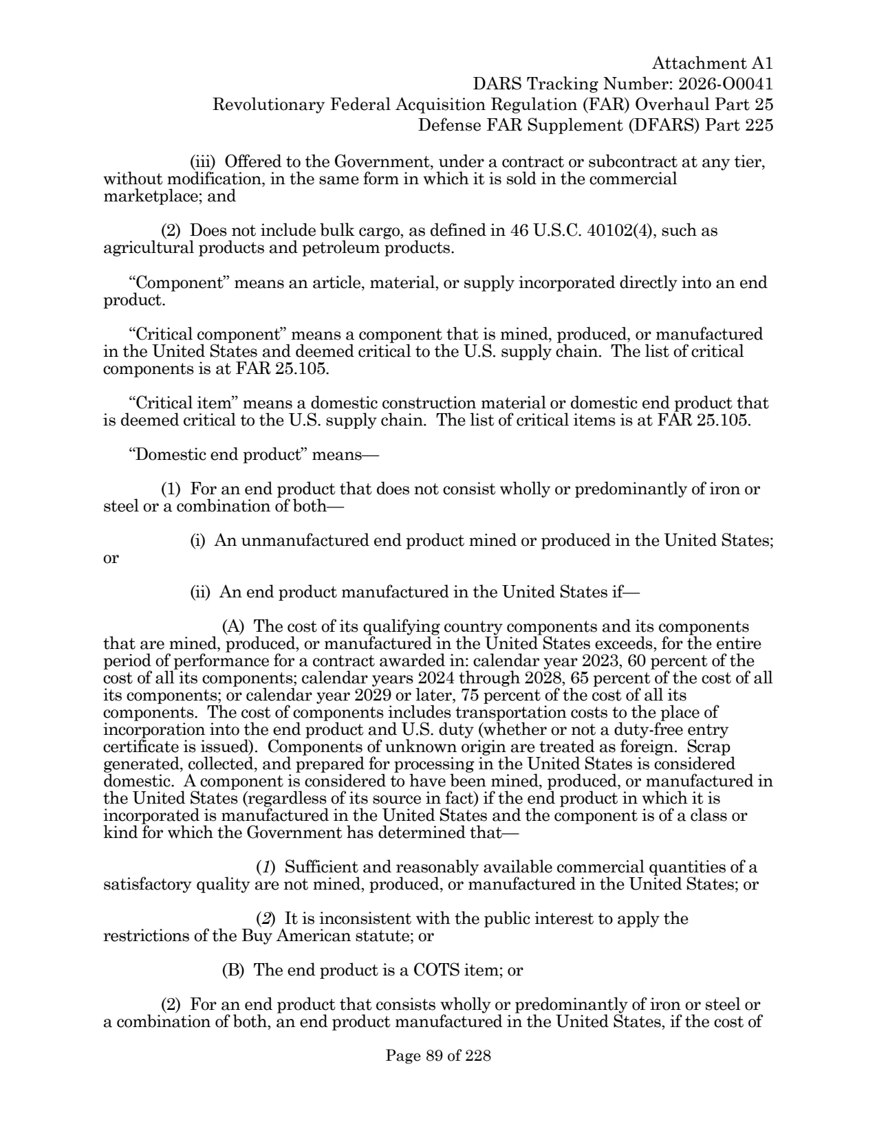 Source page for 252.225-7001