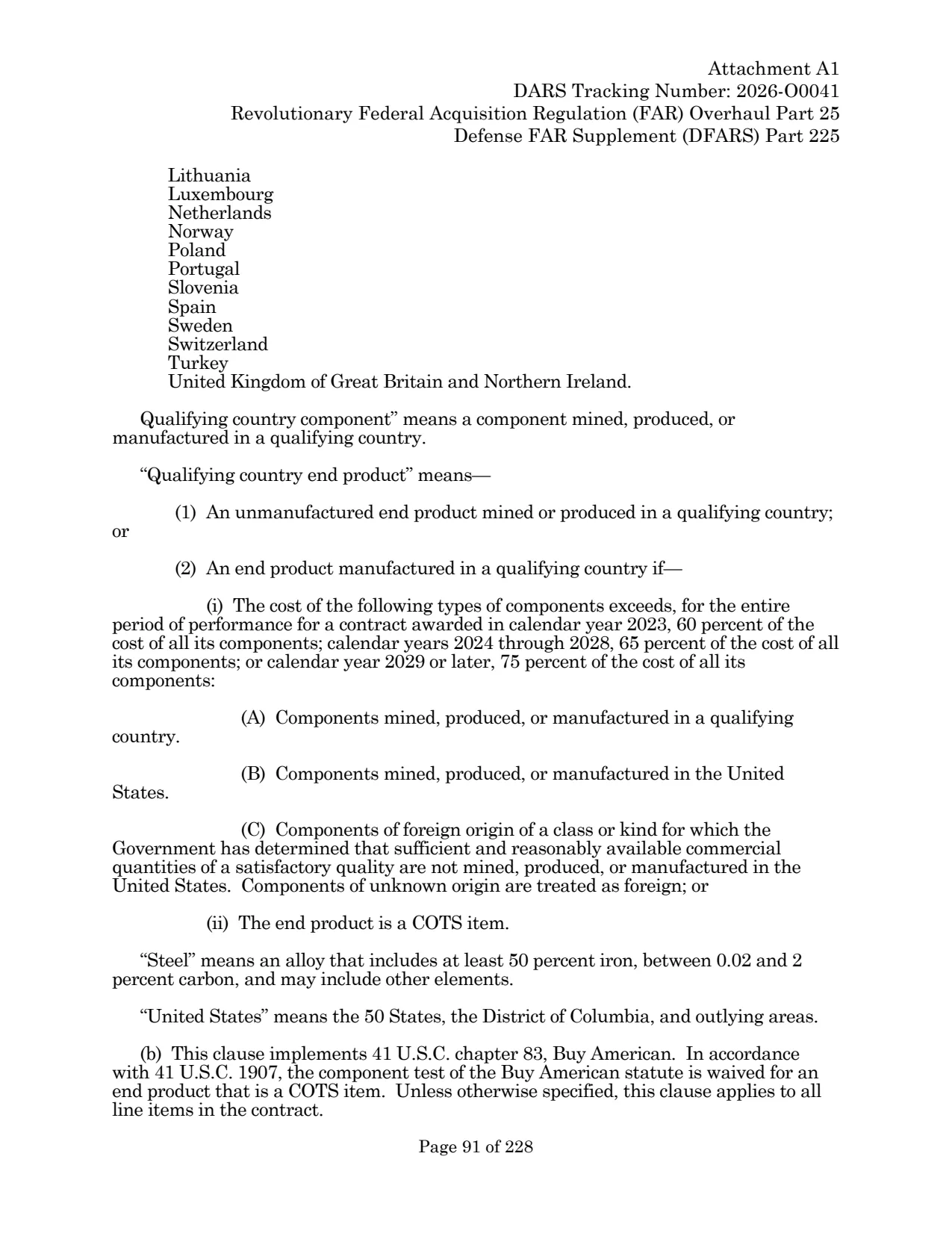 Source page for 252.225-7001