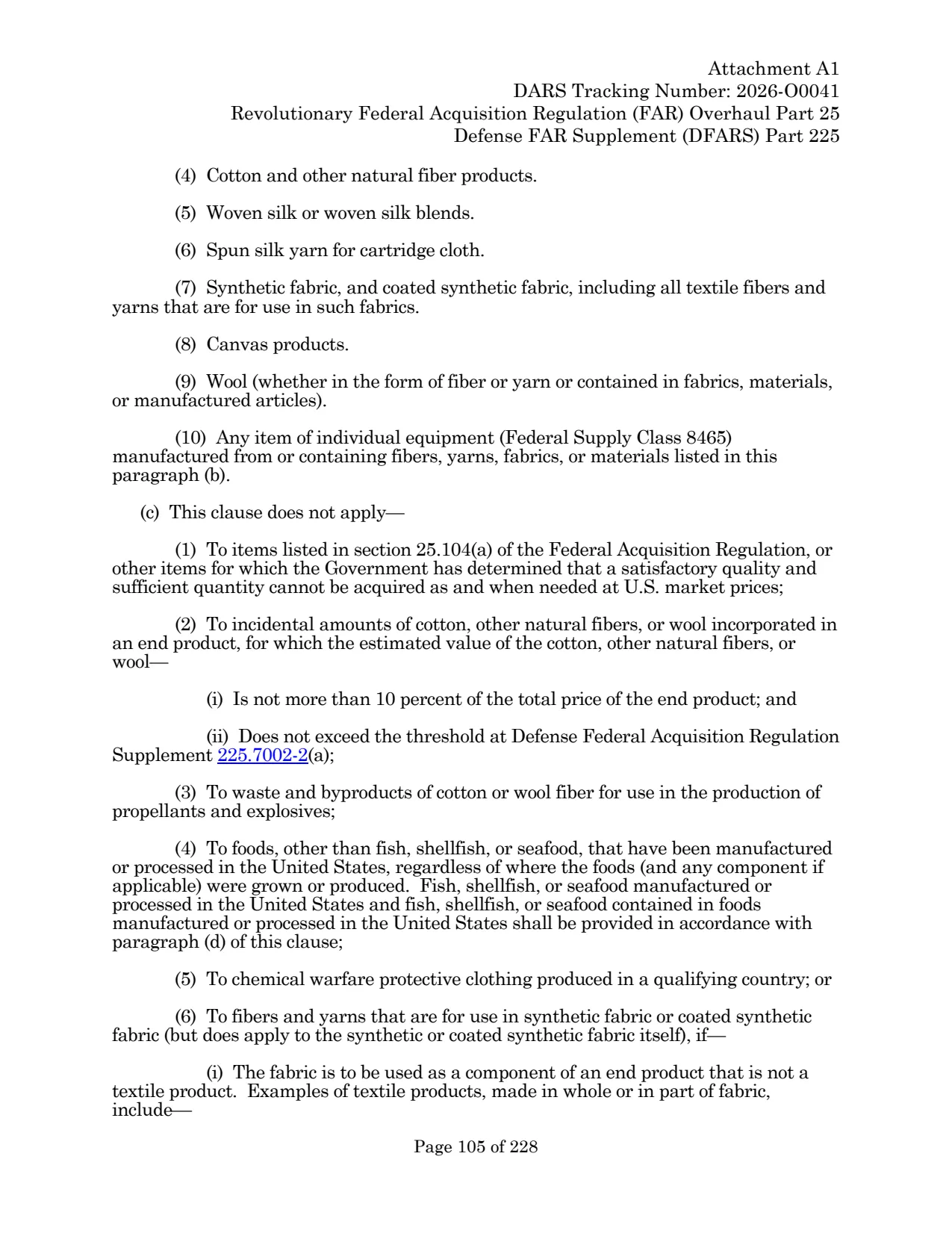 Source page for 252.225-7012