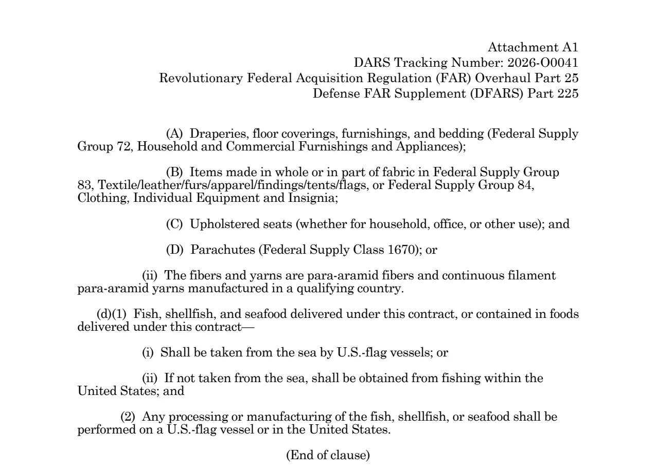 Source page for 252.225-7012