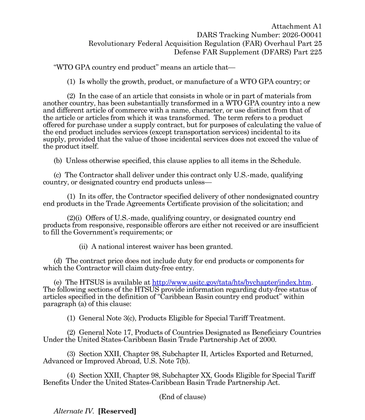 Source page for 252.225-7021