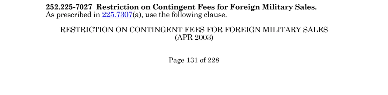 Source page for 252.225-7027