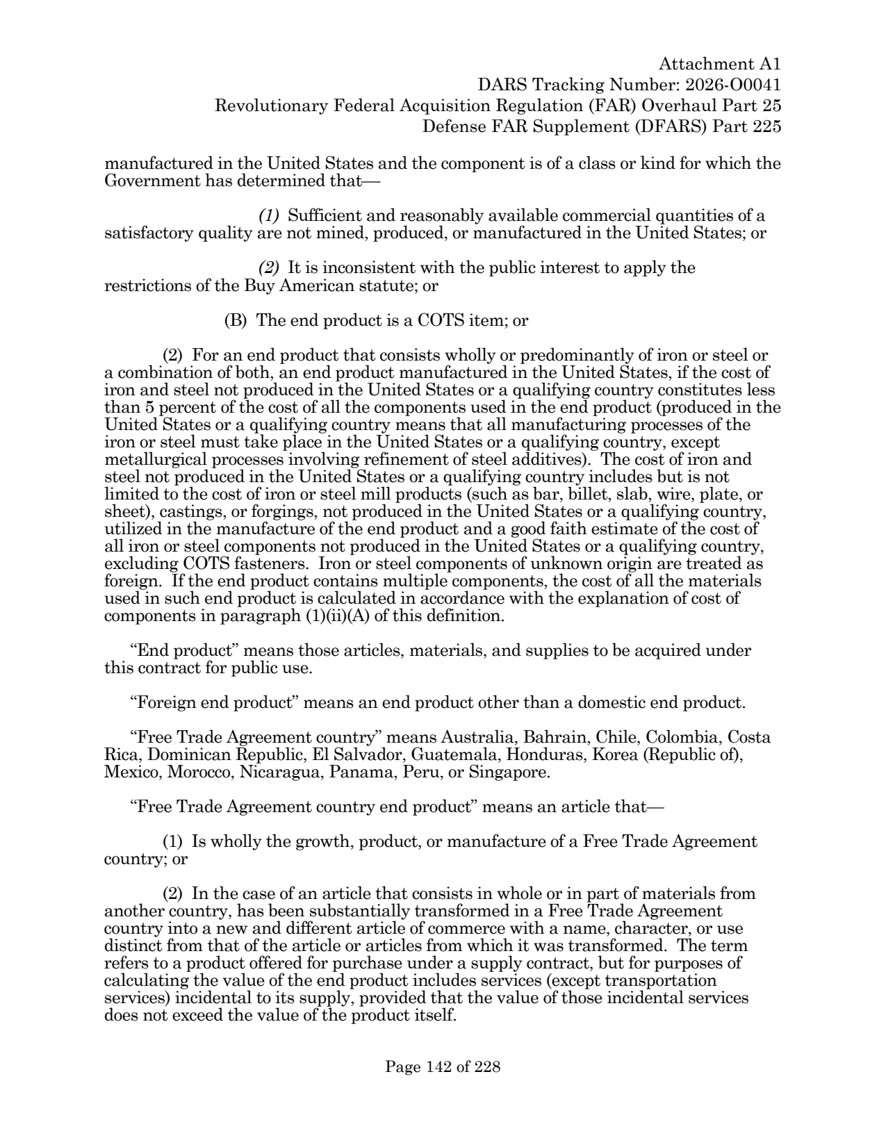 Source page for 252.225-7036