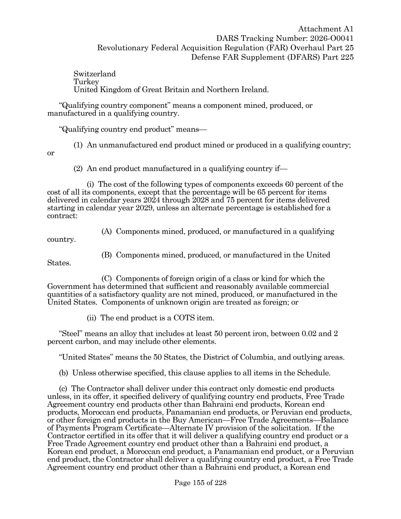 Source page for 252.225-7036