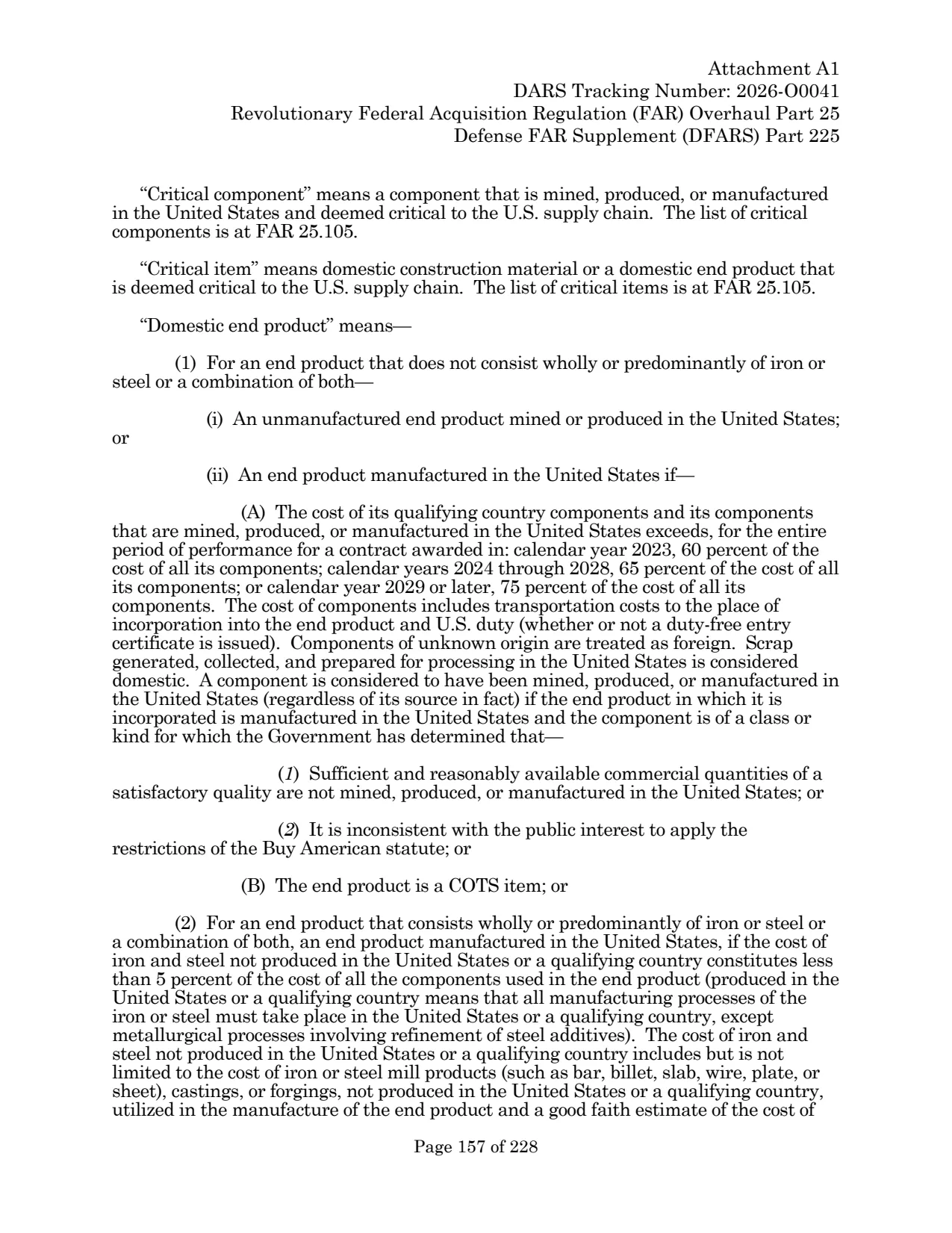 Source page for 252.225-7036