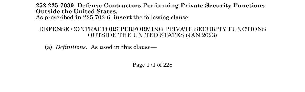 Source page for 252.225-7039