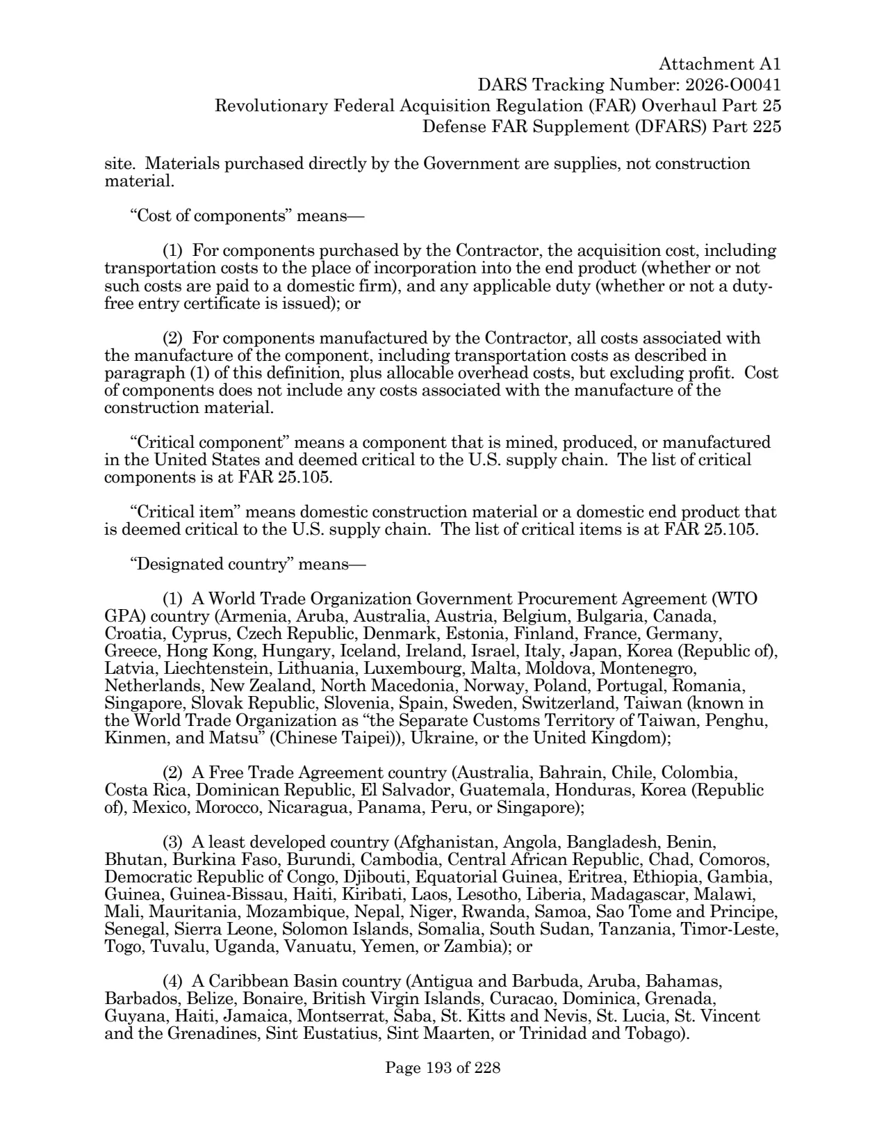 Source page for 252.225-7045