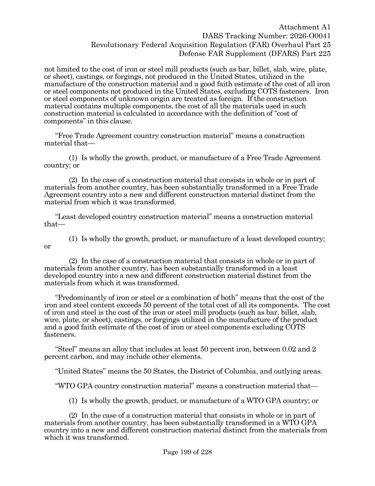 Source page for 252.225-7045