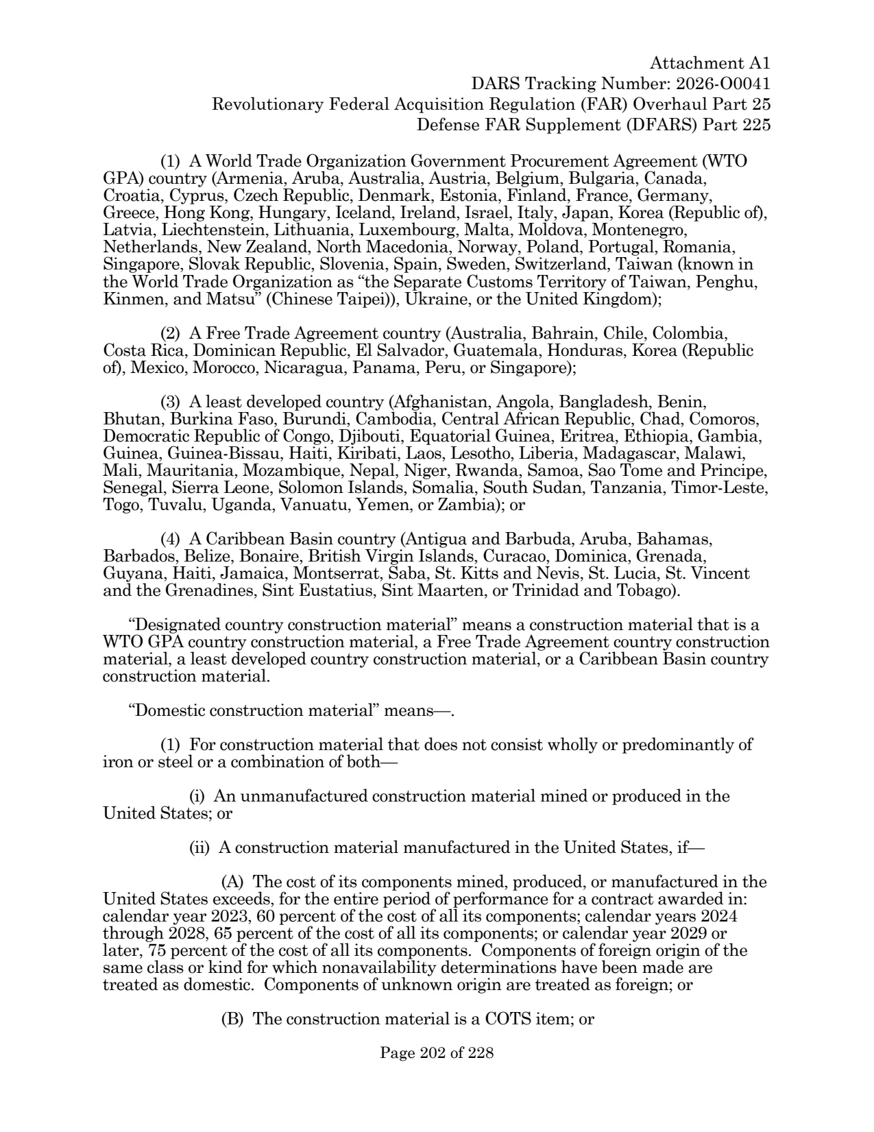 Source page for 252.225-7045