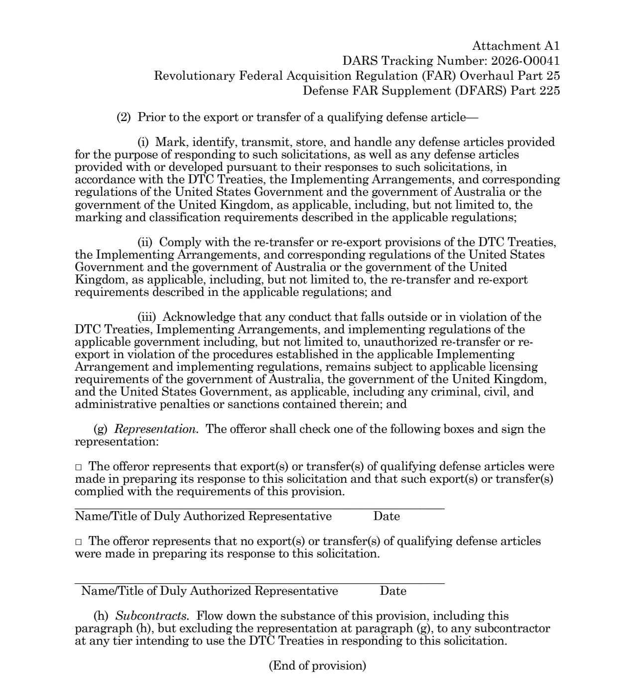 Source page for 252.225-7046