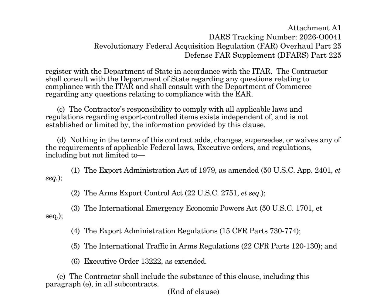 Source page for 252.225-7048
