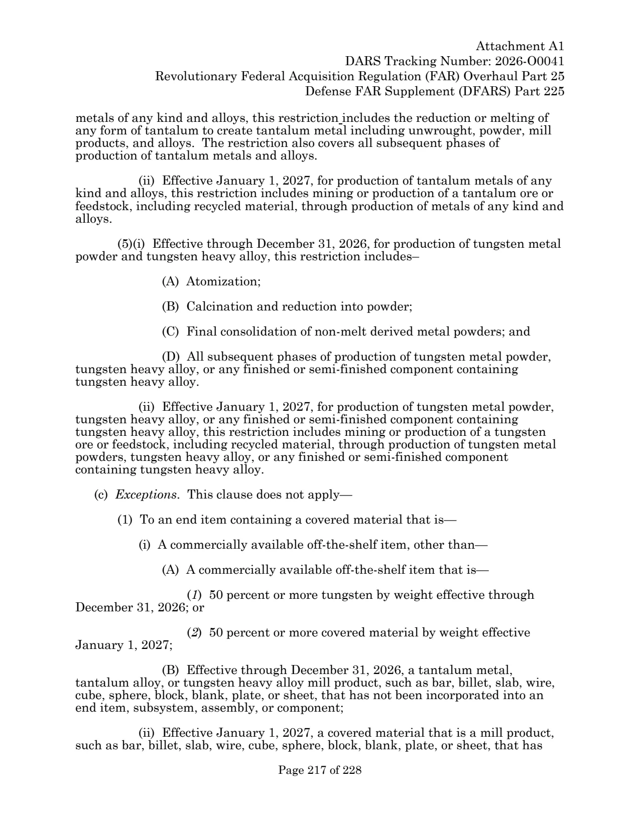 Source page for 252.225-7052