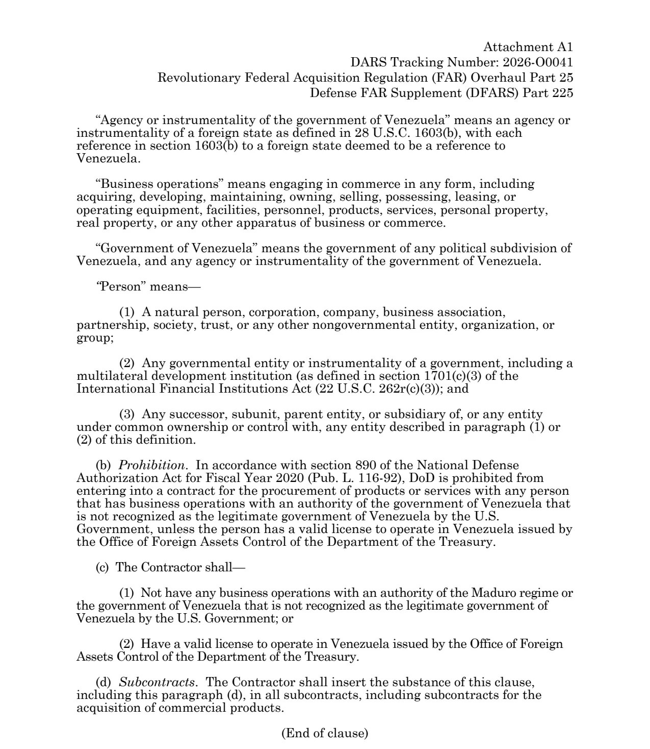 Source page for 252.225-7056