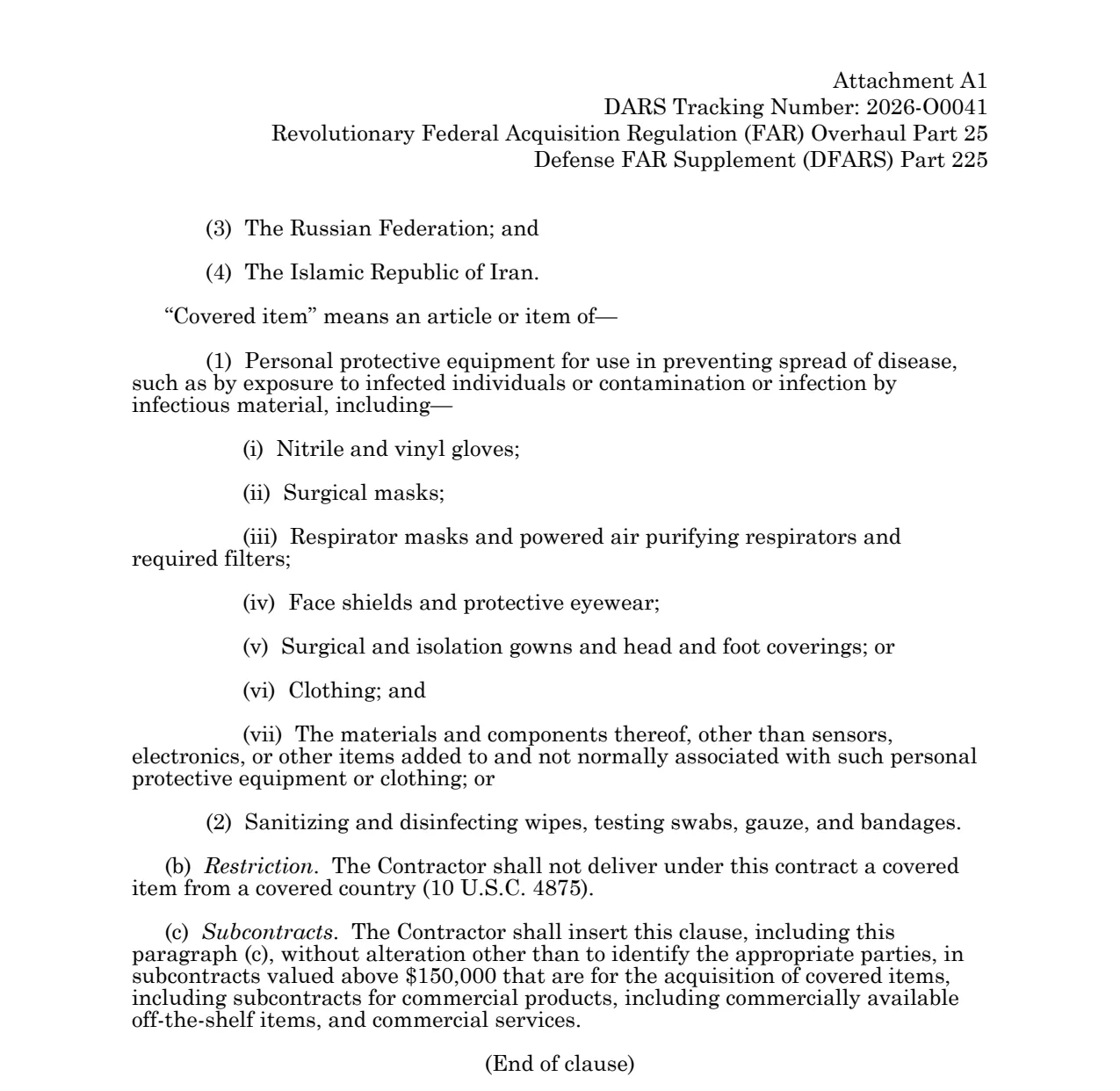 Source page for 252.225-7061