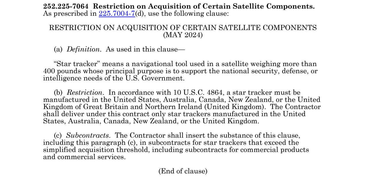 Source page for 252.225-7064