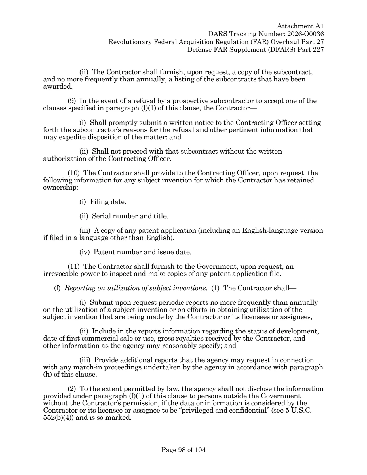 Source page for 252.227-7038