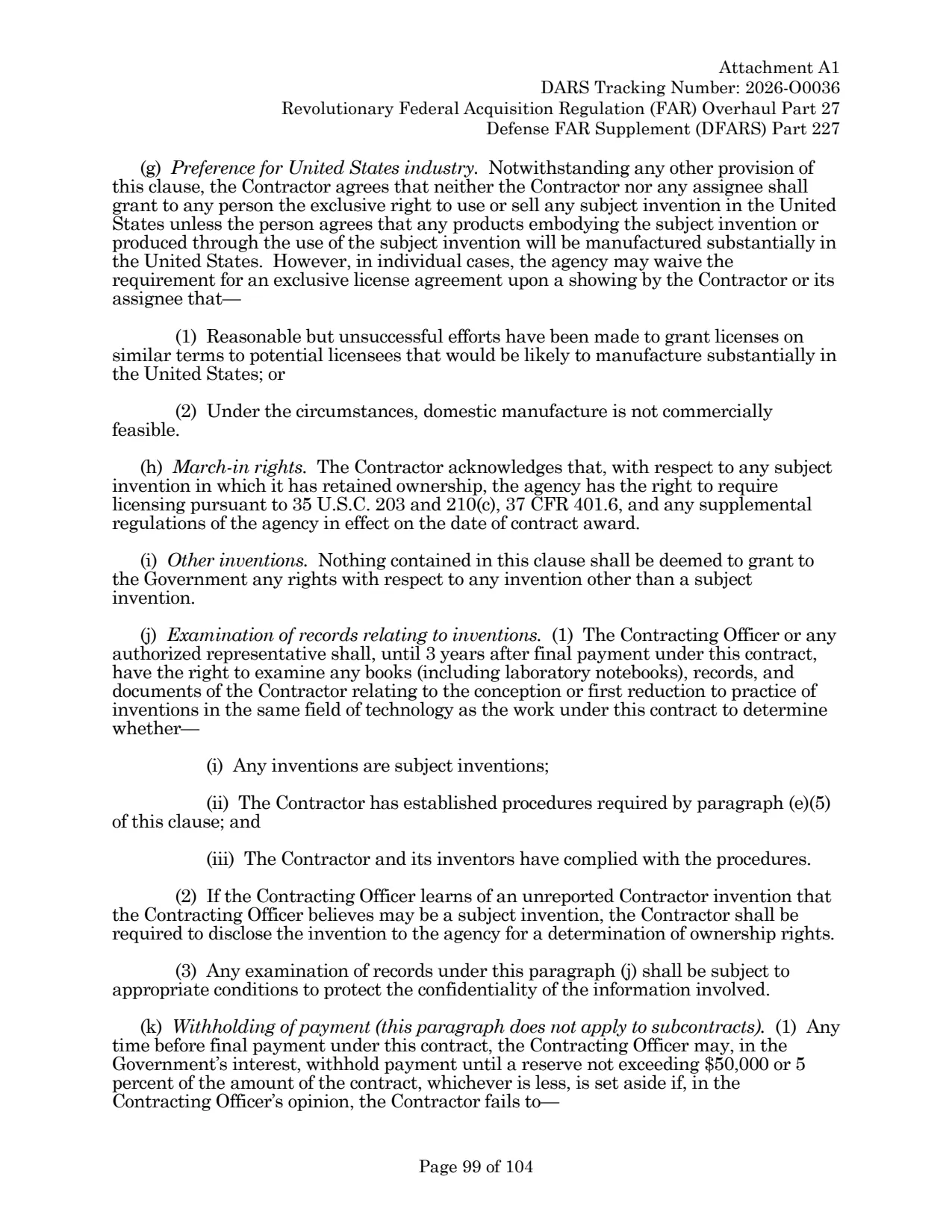 Source page for 252.227-7038