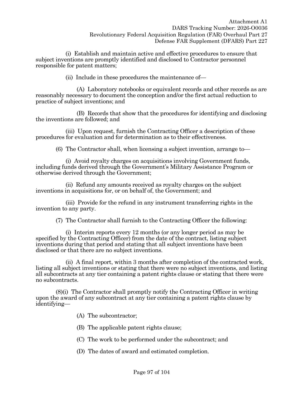 Source page for 252.227-7038