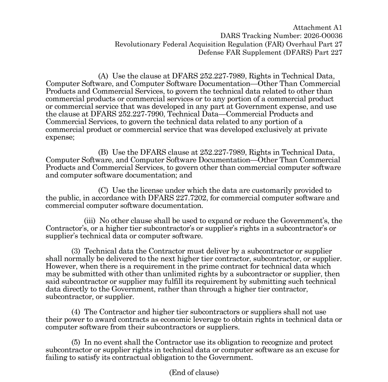 Source page for 252.227-7993