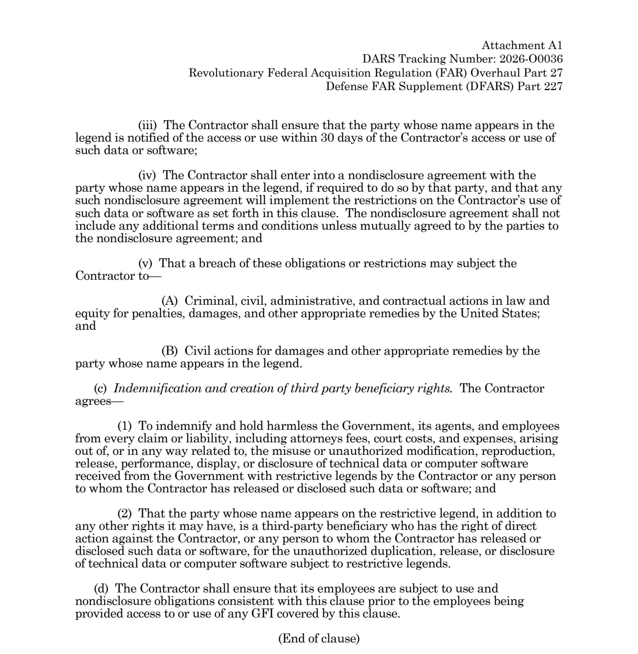 Source page for 252.227-7994