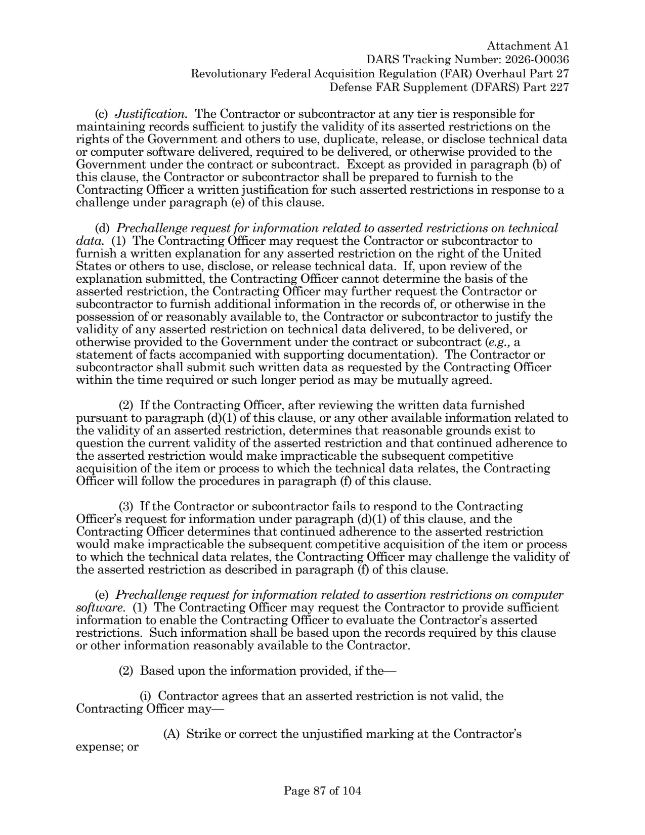 Source page for 252.227-7997