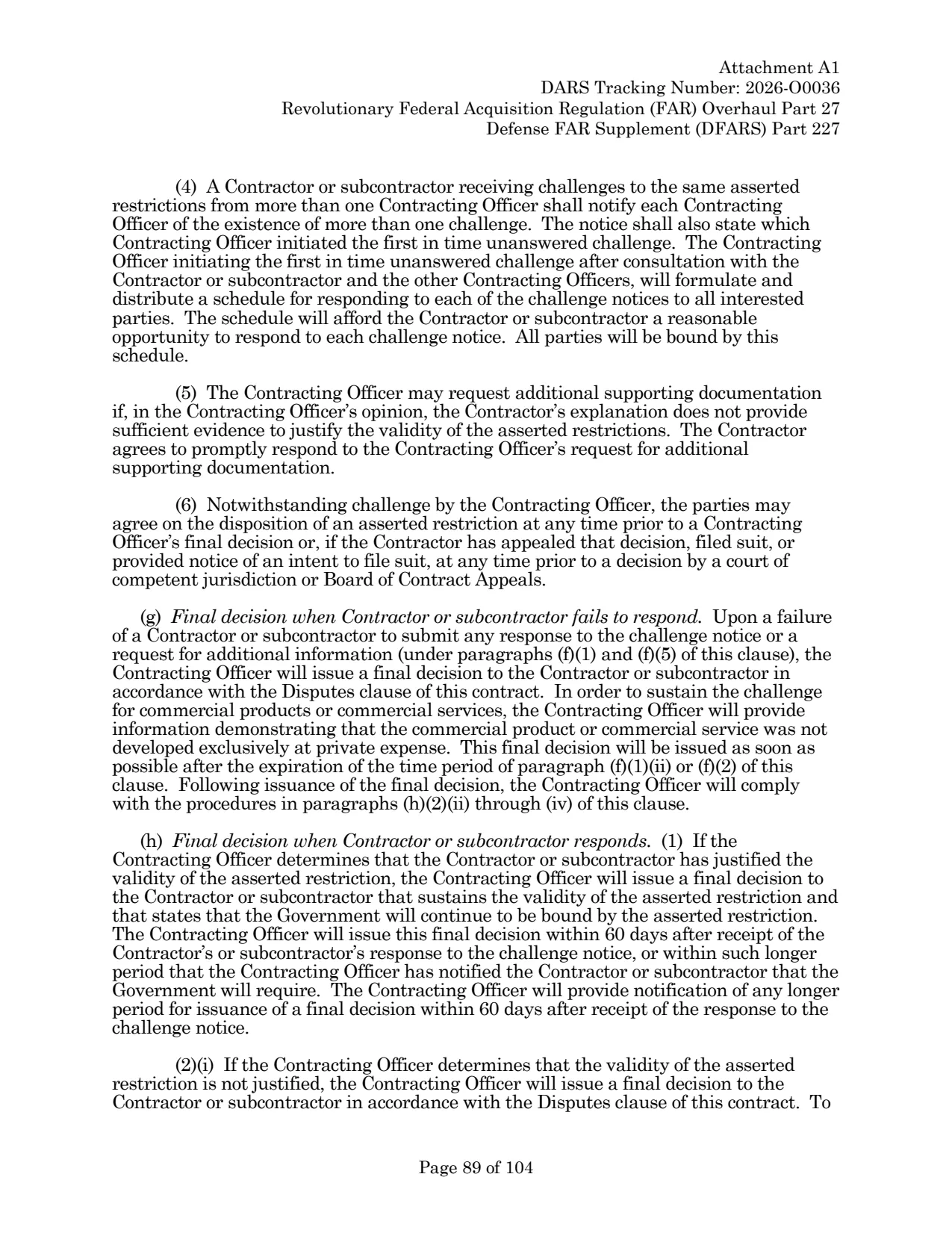 Source page for 252.227-7997