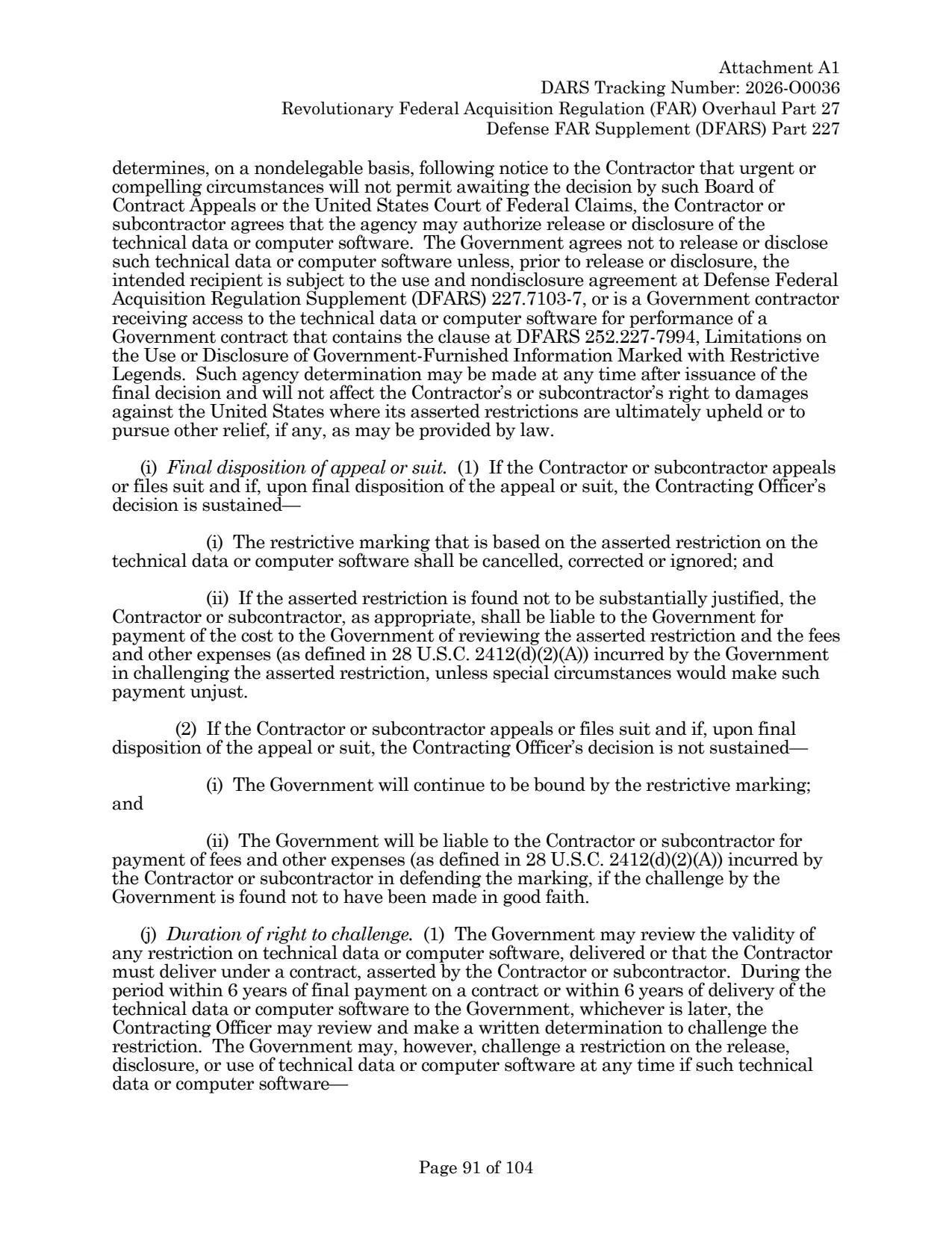 Source page for 252.227-7997