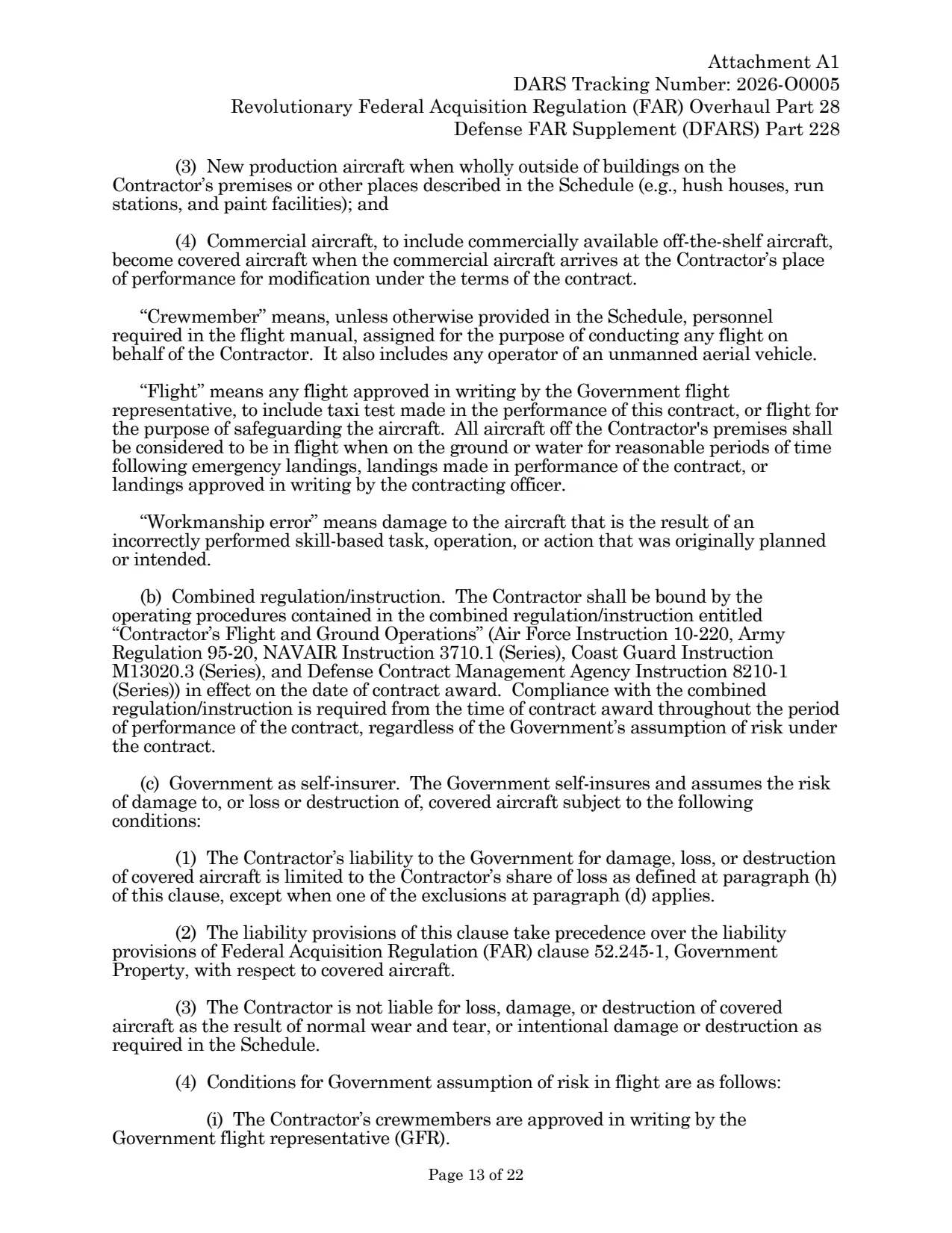 Source page for 252.228-7001