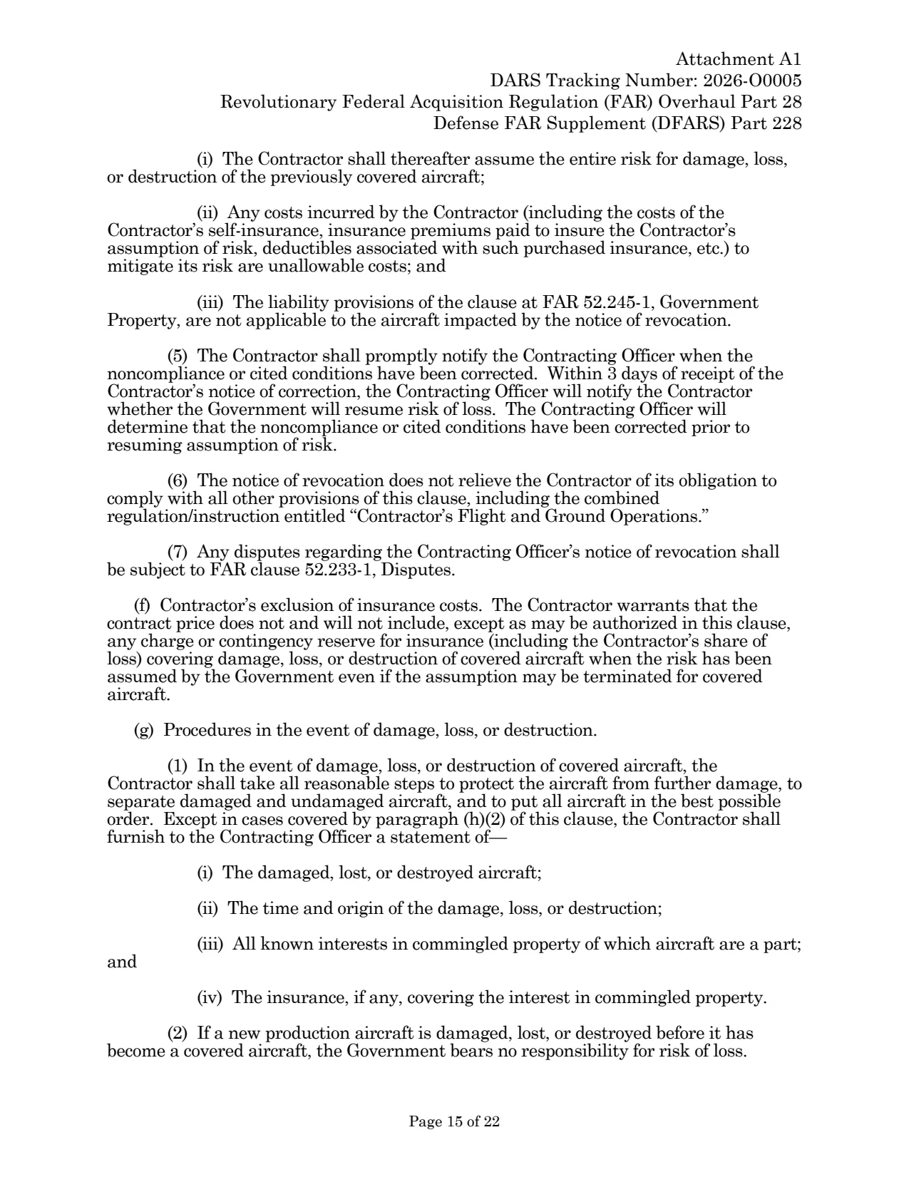 Source page for 252.228-7001