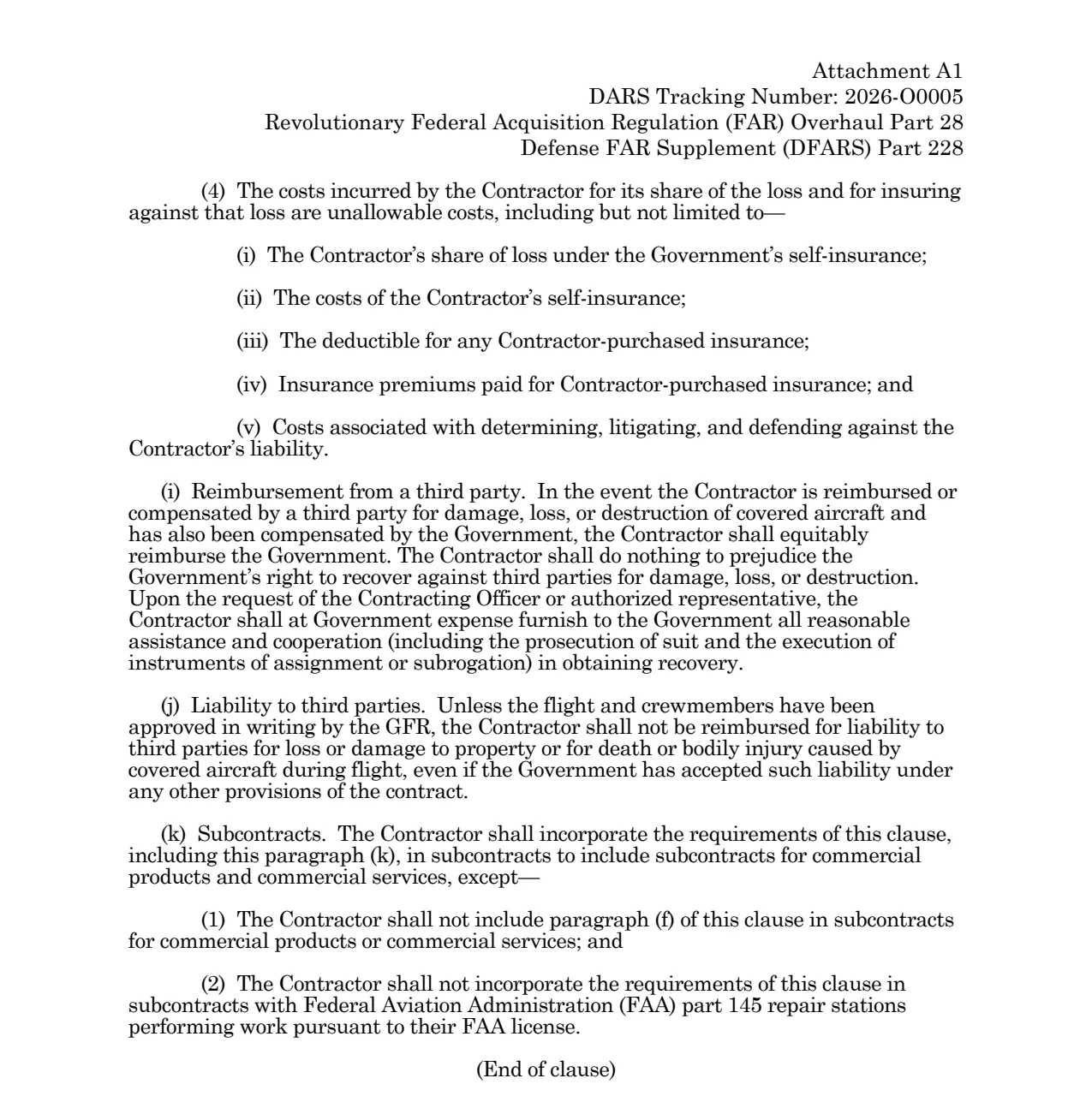 Source page for 252.228-7001