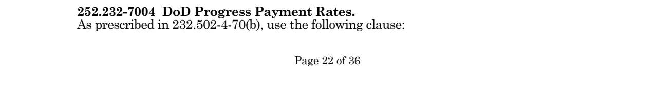 Source page for 252.232-7004