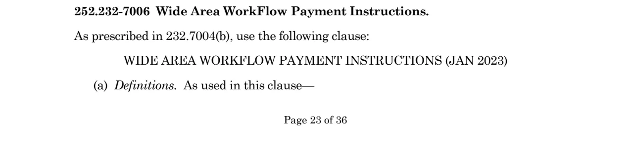 Source page for 252.232-7006